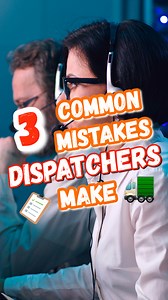Dispatching is not an easy gig! Check out the top 3 mistakes that dispatchers make in our industry, so you can avoid making them yourself! ❌ Are there more common ones we missed? 🤔 Comment below! Our Dispatch Course is now LIVE, click the link below! https://www.youtube.com/channel/UC_TDXwqG9HduRO2hqZitb8w/join | ET Transport
