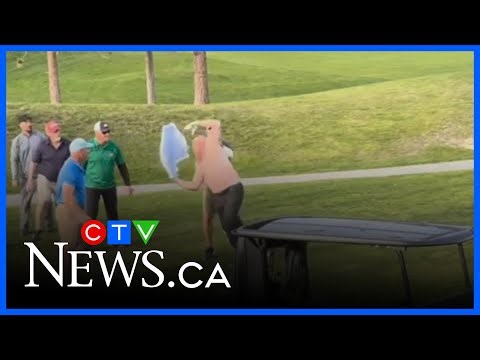 Brawl at B.C. golf course caught on camera