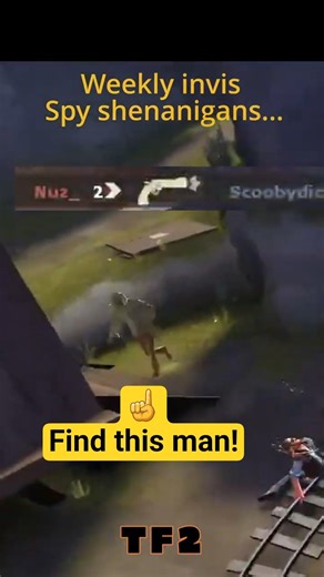 Weekly invisible spy shenanigans (more) #tf2 #trolldier #gaming #teamfortress2 #gameplay #spy