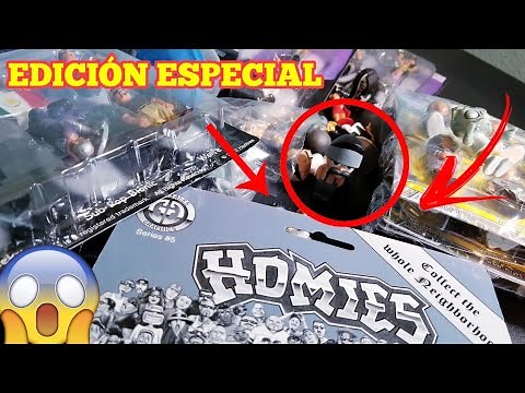 COLECCIÓN COMPLETA DE HOMIES | Series #5 Mijos | Homies Big heads figures | Homies Zombies Figures