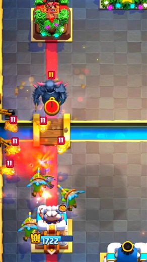 The DART GOBLIN "FORCE" is 1000 DPS! 🎯💨 (14k Trophy Meta) #Shorts #ClashRoyale #USA #Gaming