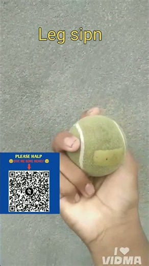 How to bowl leg spin with tennis ball #cricket #music #tennisball