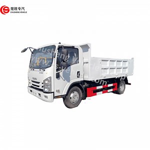 [Hot Item] Isu Zu 4X2 5t Mini Dump Truck Construction Transport Rear Dumping Truck