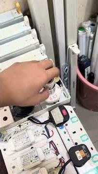 Testing an halogen bulb