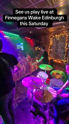 Come see us live this Saturday at Finnegans Wake, Edinburgh. 9:30pm start. #livemusic #edinburgh #victoriastreet #weddingbandsscotland #scottishwedding