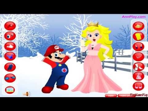 Mario & Princess Peach Dress Up Games - Free Online