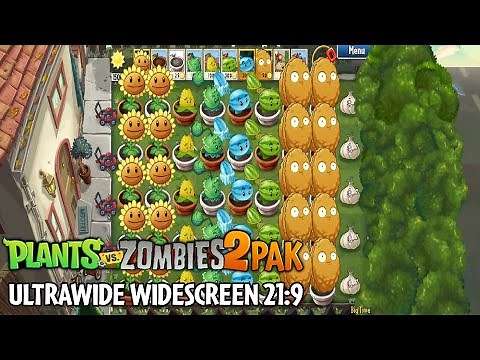 Plants vs Zombies 2 PAK ULTRA WIDE Widescreen 21:9 | PvZ 2 PAK 2022 New Update | Game NHP