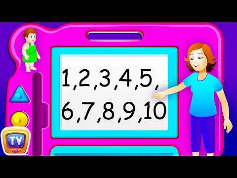 ChuChu TV Numbers Song - NEW Short Version - Number Rhymes For Children