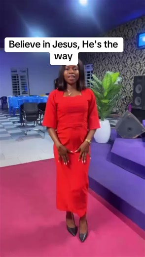 Believe in Jesus, He's the way!