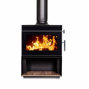 Kent Calisto Small Wood Heater - Barbeques and More