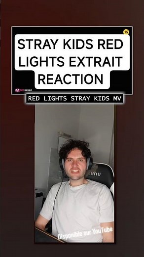 Extrait vidéo YouTube réac Red Lights de Stray KIDS #straykids #straykidsstay #kpop #kpopfyp