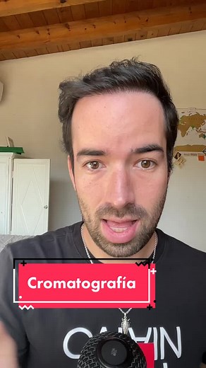 Es horrible que se te corra la pluma, pero es así como funciona una cromatografía. 🔵🔴🟡 #ciencia #educación #edutok