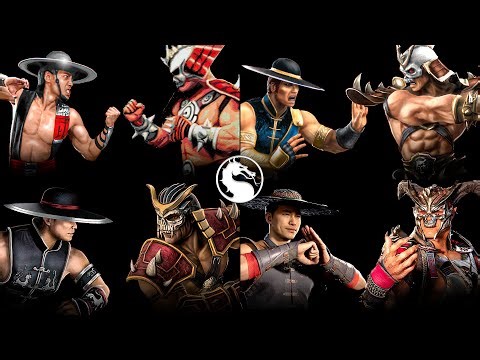 Evolution of Shao Kahn VS Kung Lao MK2-MK1 | 2K 60FPS