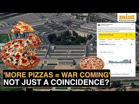 How Spikes In Pizza Orders Around U.S. Pentagon Have 'Accurately' Predicted MULTIPLE Global Crises