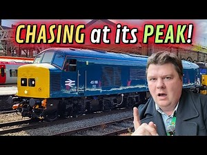 Cat and Mouse CHASE with a British Rail Class 45 Locomotive