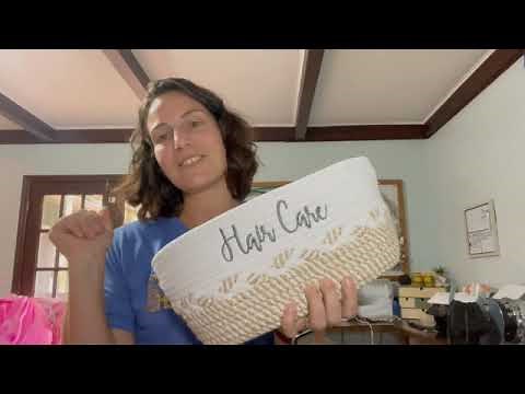 How to Embroider on a cotton Rope Basket with a BAi multi needle machine.