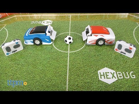 Robotic Soccer from Hexbug