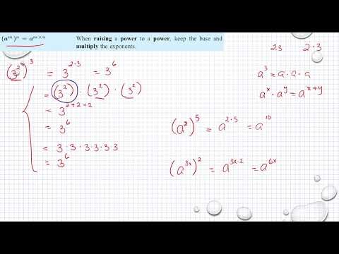 Introduction to Calculus - Exponentials - The Laws of Exponent part 2