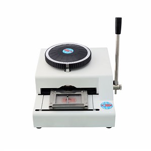 [Hot Item] 52 Characters Steel Metal Dog Tag ID Card Embosser DIY Stamping Machine Dog Tag Engraving Machine