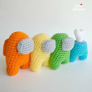 Among Us Amigurumi Pattern - FREE - Ami Amour