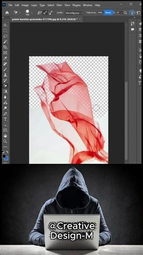Photoshop Background Eraser Tool Tutorial #photoshoptutorial #creativedesign