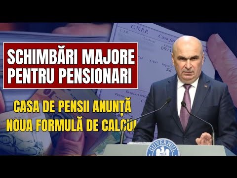 Schimbări majore pentru pensionari: Casa de Pensii anunță noua formulă de calcul