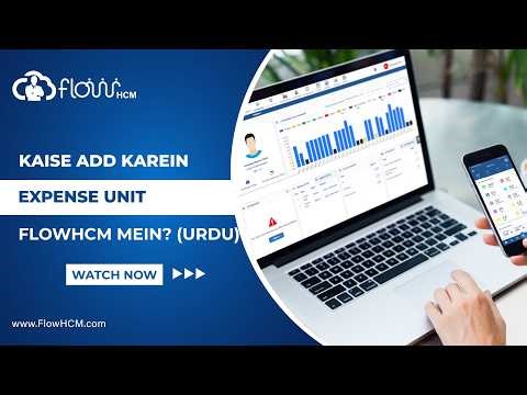 FlowHCM Mein Expense Unit Ko Kaise Add Karte Hain | HRMS FlowHCM (Urdu)