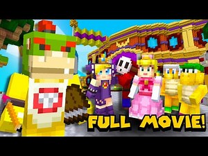 Bowser Jr's FIRST DAY Of HIGHSCHOOL In Minecraft! FULL MOVIE!