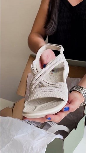 Sandalias Deportivas CUP Blancas de Skechers