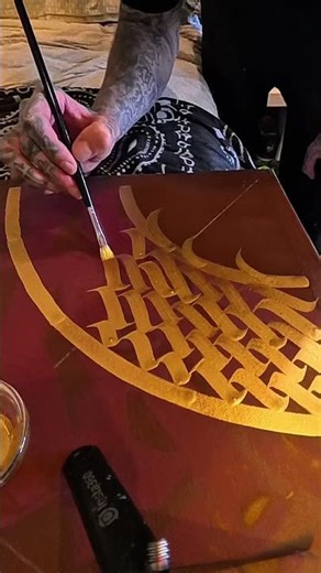 BURNZY ART 🔥🔥🔥 Creating a CALLIGRAFFITI calligram using molowtow paint 🌪️🌪️🌪️