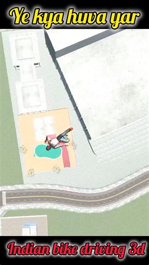 Franklin Sky Se Gir gaya 😯 Indian bike driving 3d gta #shorts #indianbikedriving3d