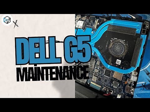 Deep Cleaning A Dell G5 Gaming Laptop