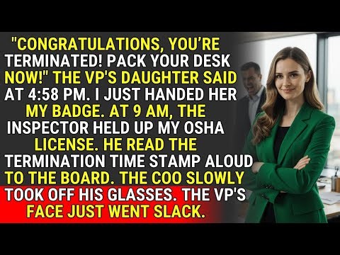 Fired at 4:58 PM, Exposed by 9 AM: The OSHA Compliance Takedown ♟️