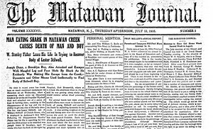 Flash Back: The Matawan Shark Attacks of 1916