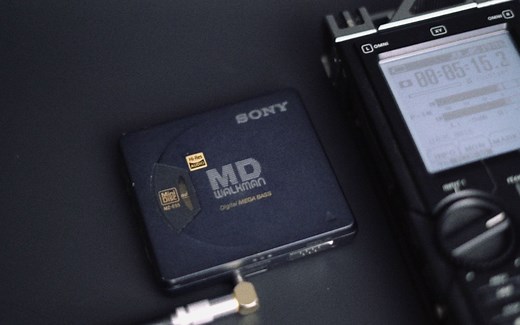 SONY MD随身听 MZ-E55 试听