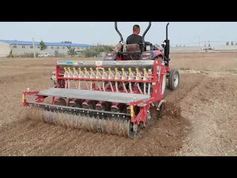 A seeder capable of sowing small-seeded crops such as wheat, rapeseed, millet and rice