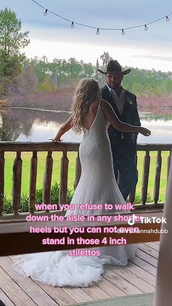 Struggling in 4 Inch Heels at Betsy's Wedding
