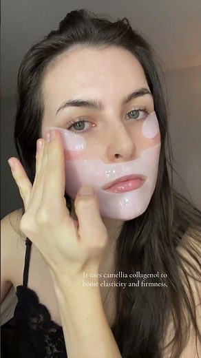 Using this collagen mask is the easiest way to give myself a facial at home