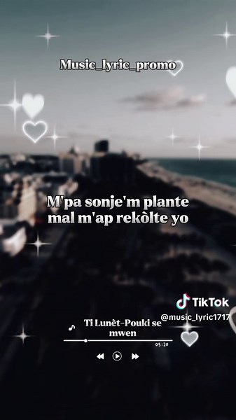 Music_lyric_promo sur TikTok