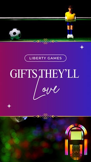 🎯 Welcome to Liberty Games — the home of real fun! 🕹️✨ We’ve got everything you need to turn any room into a games paradise — from pool tables and air hockey to dartboards, foosball, and yes… those epic arcade machines too. 🎱🎯⚡ Most of our games don’t need tech, cables or WiFi — just skill, laughter and a bit of friendly competition. 😉 (Okay, the arcades need a plug… but trust us, they’re so worth it!) 🔌✨ 🎉 Bring the fun home with Liberty Games — where playtime never needs a password. 👇 