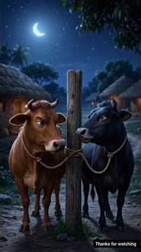 a funny story of two cows and their escape for freedom #shorts #ai #cow #animals #short #cartoon