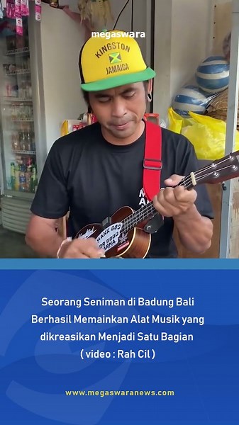 Rah Cil, This Balinese Artist Plays Three Instruments at Once