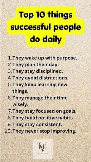"Top 10 things successful people do daily" #motivation #psychology #facts #quotes #viral #shorts