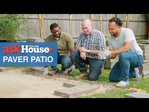 How to Fix an Uneven Paver Patio | Ask This Old House
