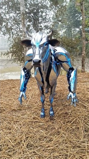 🐮 cow convert to robot💯#cow #robot #ai