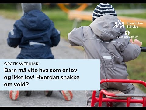 Webinar: Hvordan snakke med barn om vold og overgrep?
