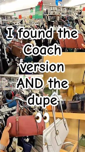 BCBG dupes understood the assignment VS Coach Swing Zip splurge. #coach #handbag #shorts