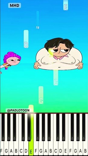 Jino’s been living on desserts lately… and it shows! ‪@PADLOTOON‬ - Piano Tutorial