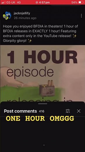 Omg omh omg omg one hour #bfb #tpot #bfdi #objectshow