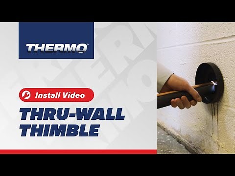 Thru-Wall Thimble - a Seal & a Sheath 🏠🤐
